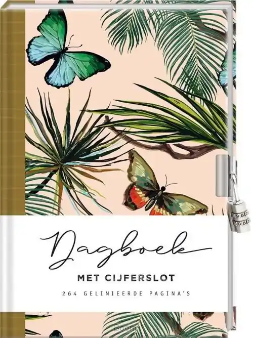 Dagboek met cijferslot voor volwassenen Korting