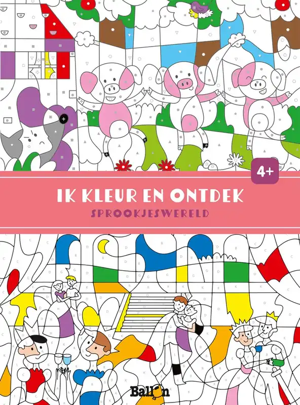 Gecertificeerd Ik kleur en ontdek - Sprookjeswereld