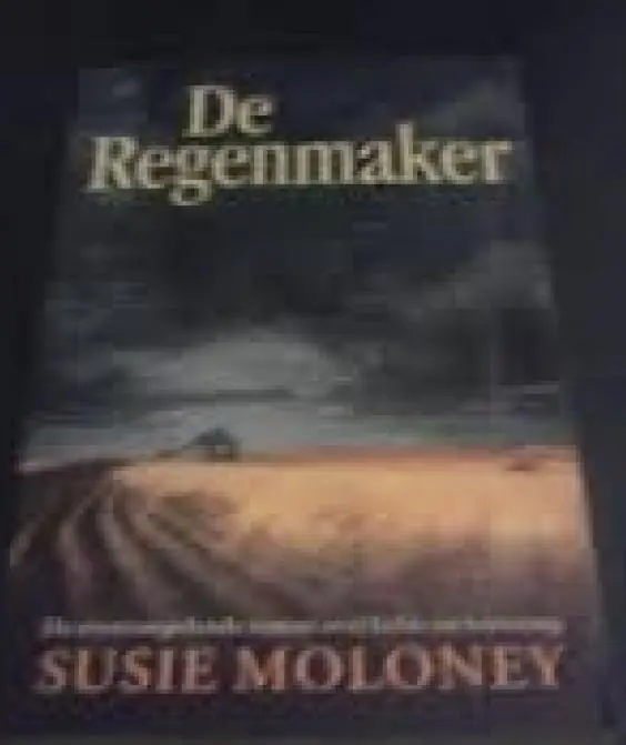 De regenmaker. - Susie Moloney. Tijdelijk Beschikbaar