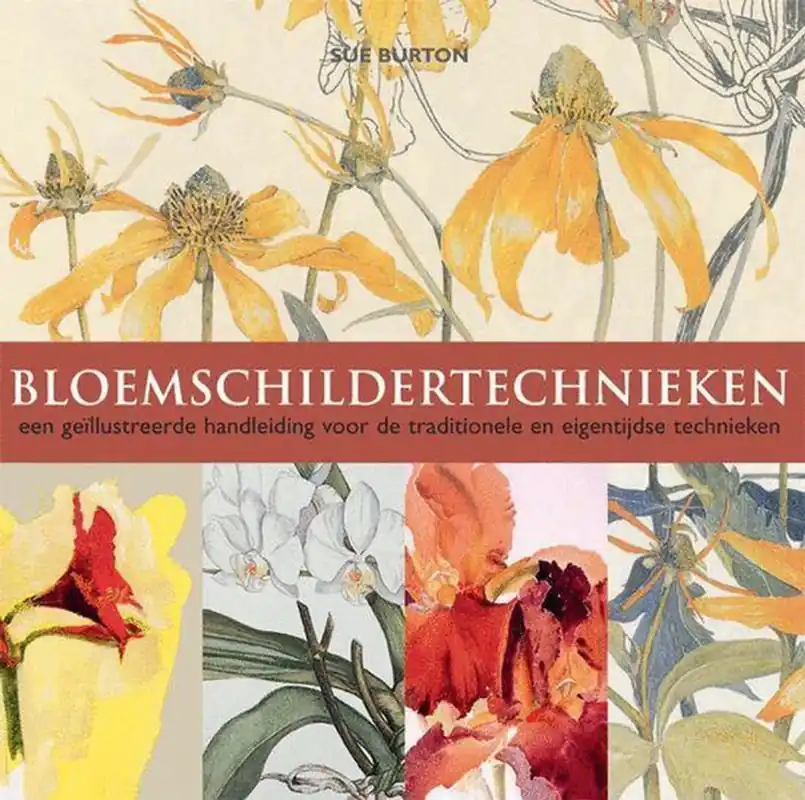 Nieuw Bloemschildertechnieken - S. Burton