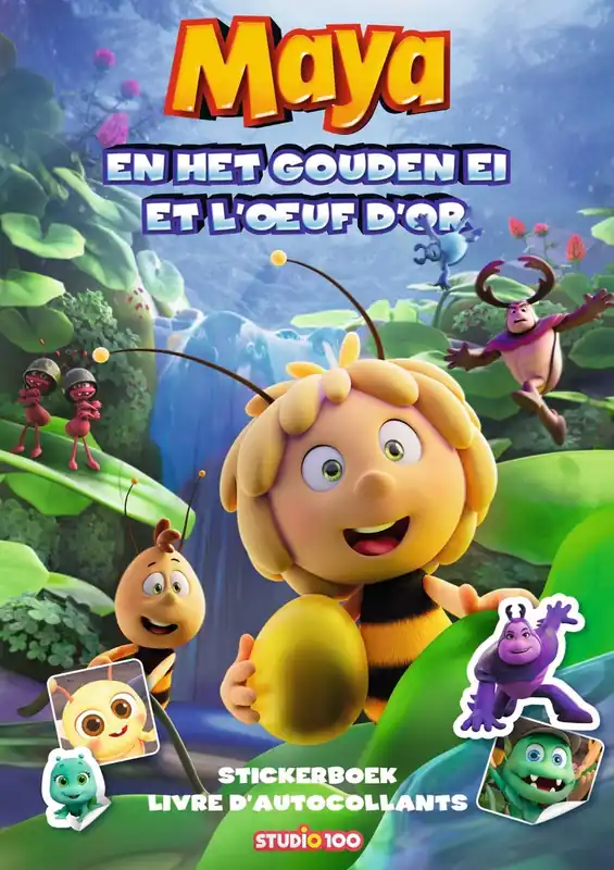 Actieprijs Maya : filmstickerboek - Het gouden ei