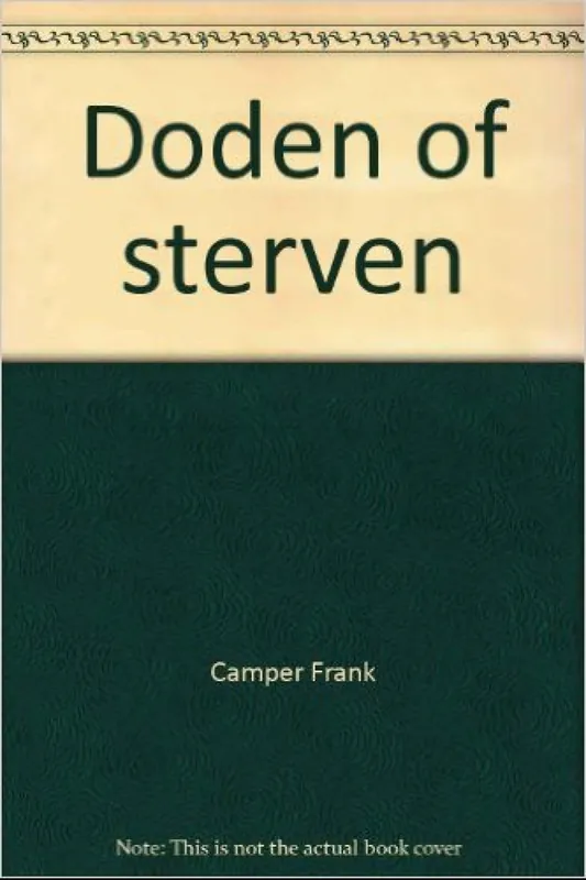 Doden of sterven - Camper Nu Kopen