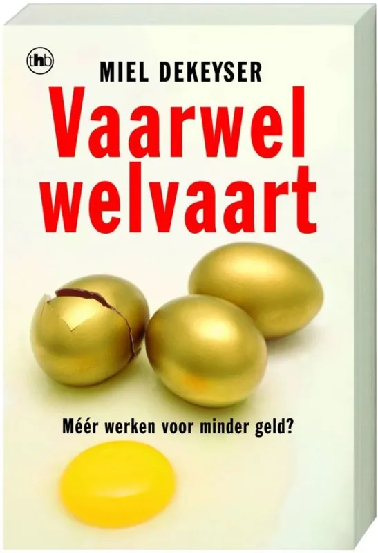 Vaarwel welvaart - meer werken voor minder geld? - M. Dekeyser Koopje