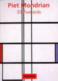 Dagaanbieding MONDRIAAN POSTCARDBOOK - Onbekende auteur