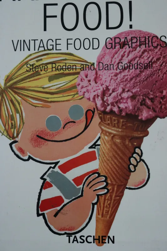 Krazy kids food vintage food graphics - S. Roden Aanbieding