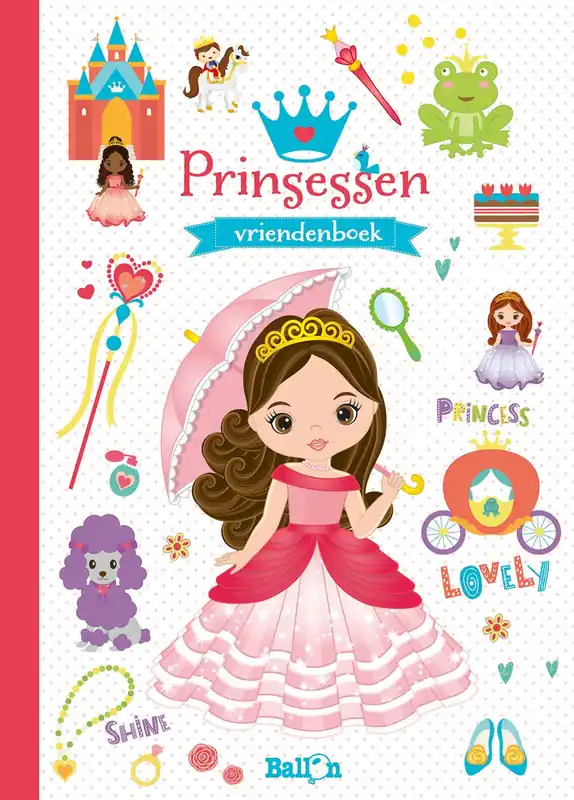 Must-Have Vriendenboek Prinsessen
