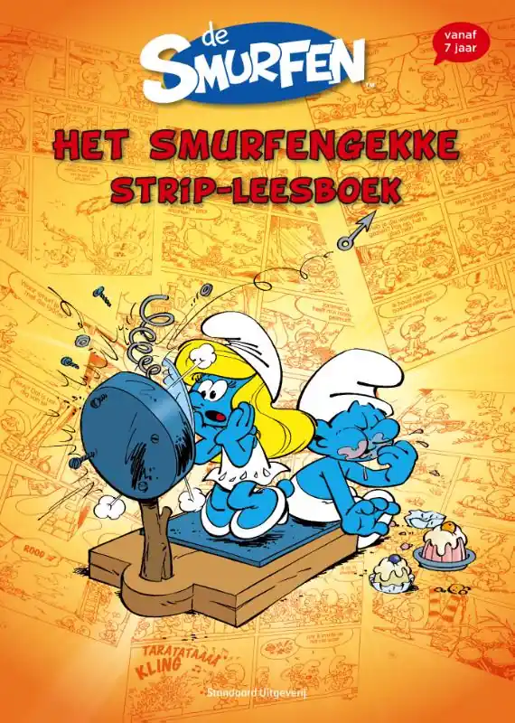 Hoge Kwaliteit Het smurfengekke strip-leesboek - Peyo