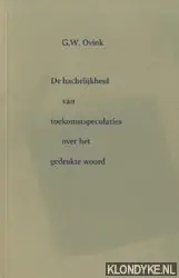 Hachelykheid van toekomstspec.gedr.woord - Ovink Veilige Betaling