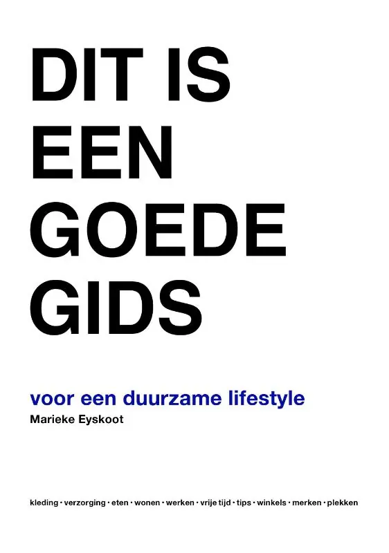 Dit is een goede gids - Marieke Eyskoot Merkproduct