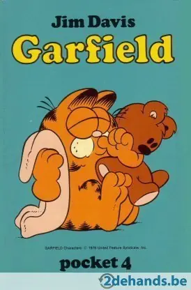 Garfield pocket 4 - J. Davis Gratis Verzending
