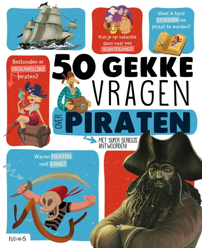50 gekke vragen over piraten - Jean-Michel Billioud Korting