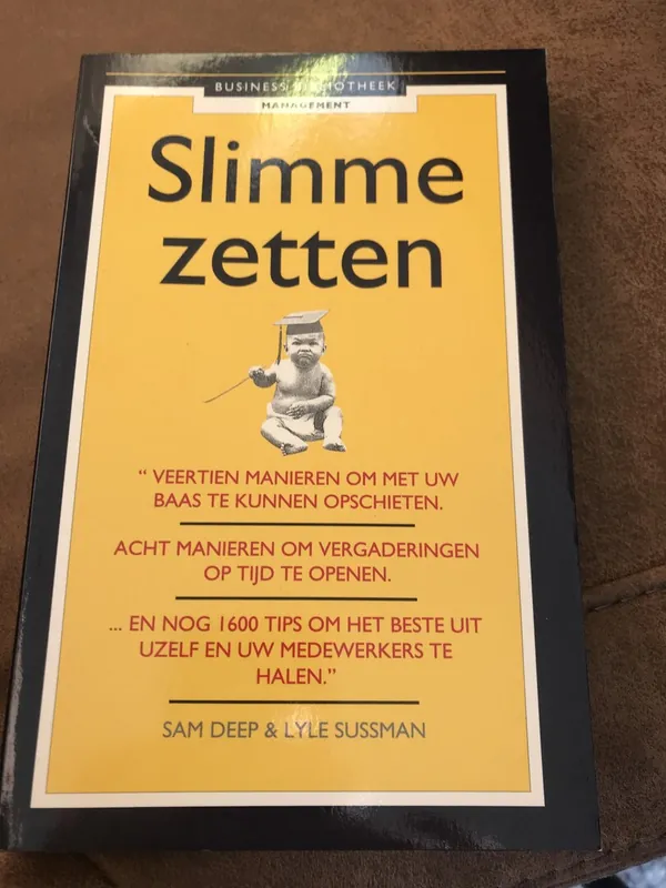 Slimme zetten - S. Deep Tijdelijk Beschikbaar
