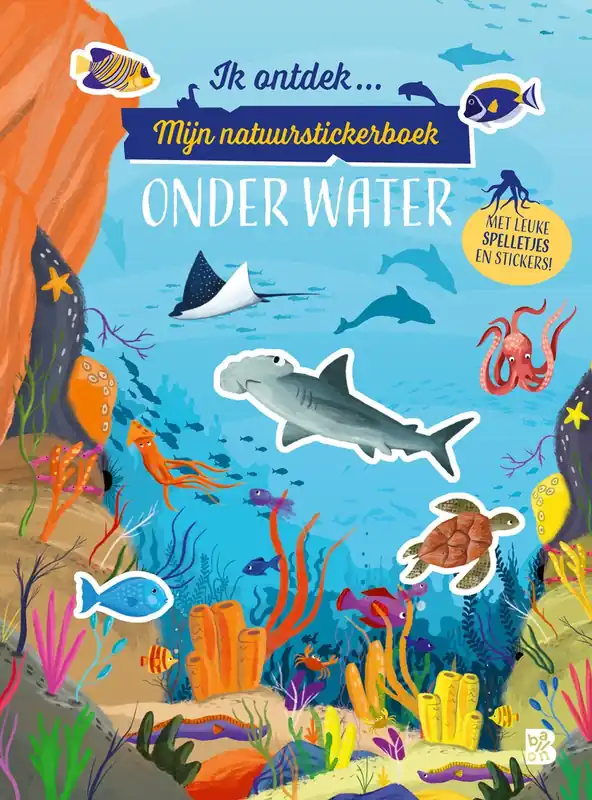 Ik ontdek: Mijn natuurstickerboek: Onder water Laatste Kans
