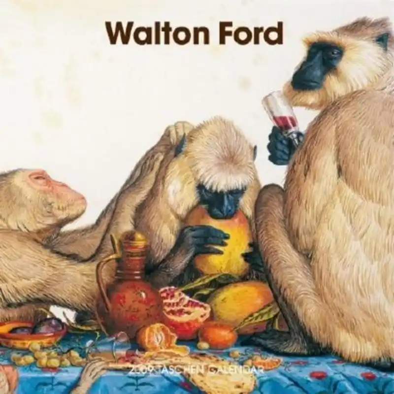 Flitsaanbieding Walton Ford 2009 Wall Calendar - Taschen Benedikt Verlag Gmbh.