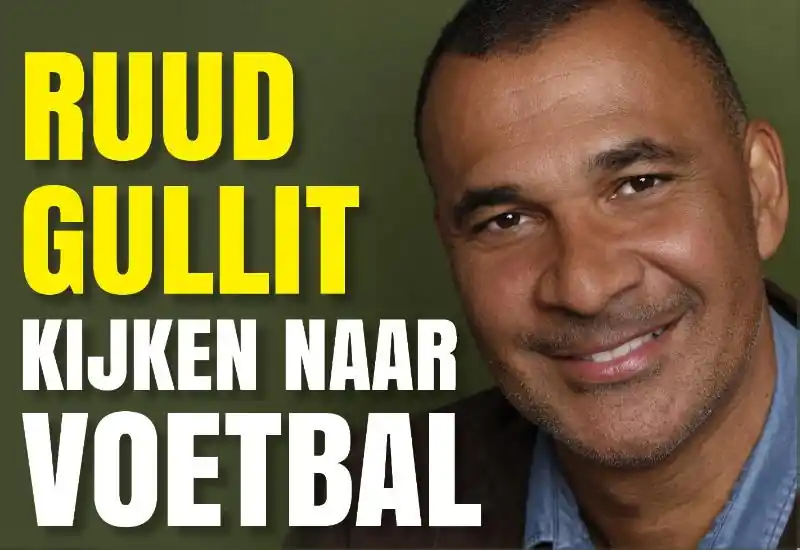 Kijken naar voetbal - Ruud Gullit Merkproduct