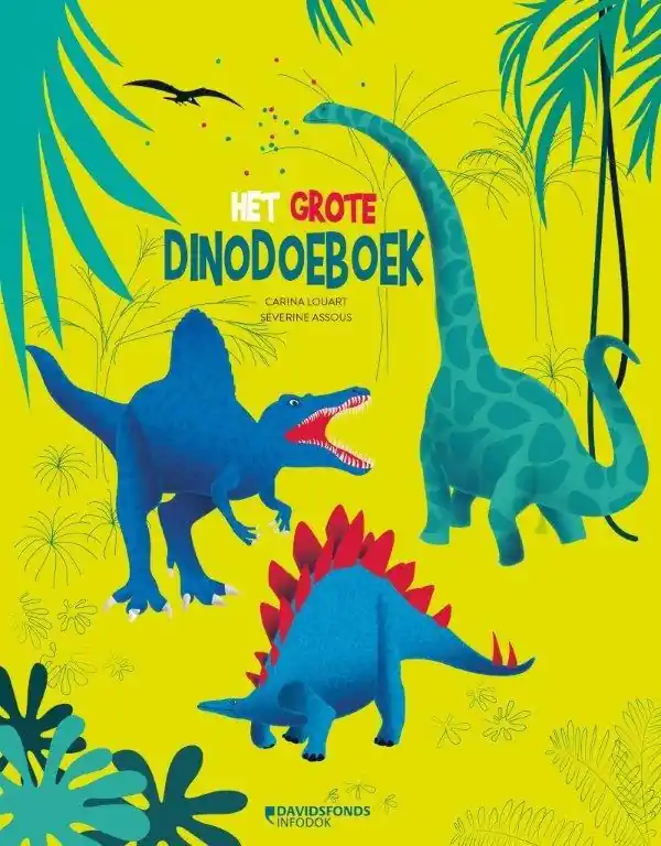 Rechtstreeks Van De Fabrikant Het grote dinodoeboek - Carina Louart