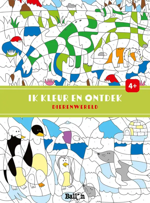Uitverkoop Ik kleur en ontdek - Dierenwereld