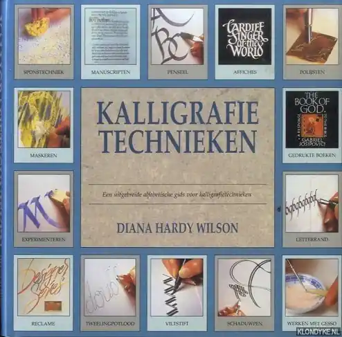 Kalligrafie technieken - D. Hardy Wilson Finale Uitverkoop