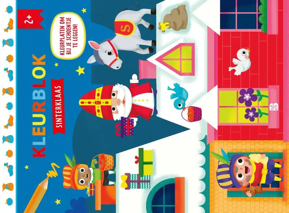 Dagaanbieding Kleurblok Sinterklaas