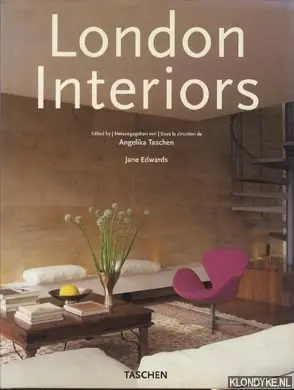 Exclusieve Aanbieding London interiors - Jane Edwards , Angelika Taschen (Editors), 3-talig E/D/F,