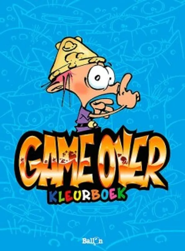 Weekendaanbieding Game Over - kleurboek