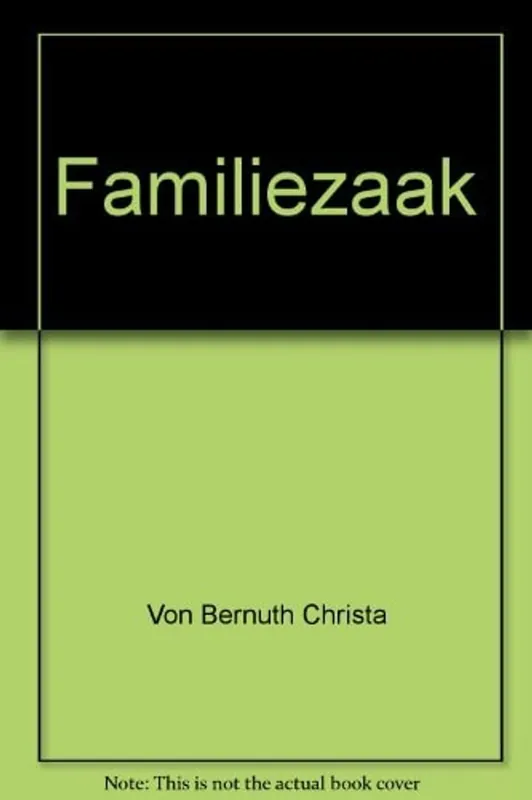 Snelle Levering Familiezaak - C. von Bernuth