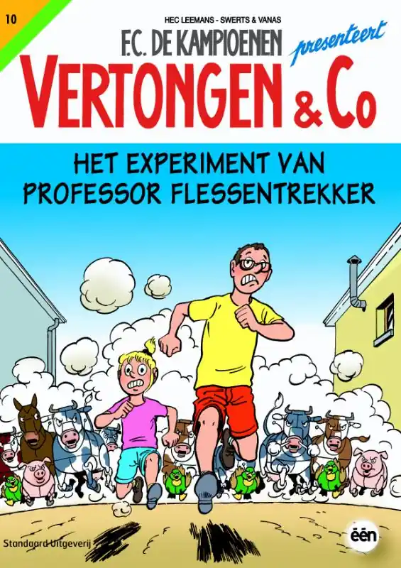 Weekendaanbieding 10 Het experiment van professor Flessentrekker - Hec Leemans; Swerts & Vanas; Francois Corteggiani