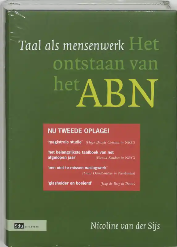 Taal als mensenwerk - Nicoline van der Sijs Uitverkoop