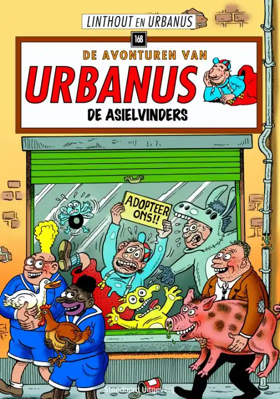 Weekendaanbieding De asielvinders - Willy Linthout; Urbanus