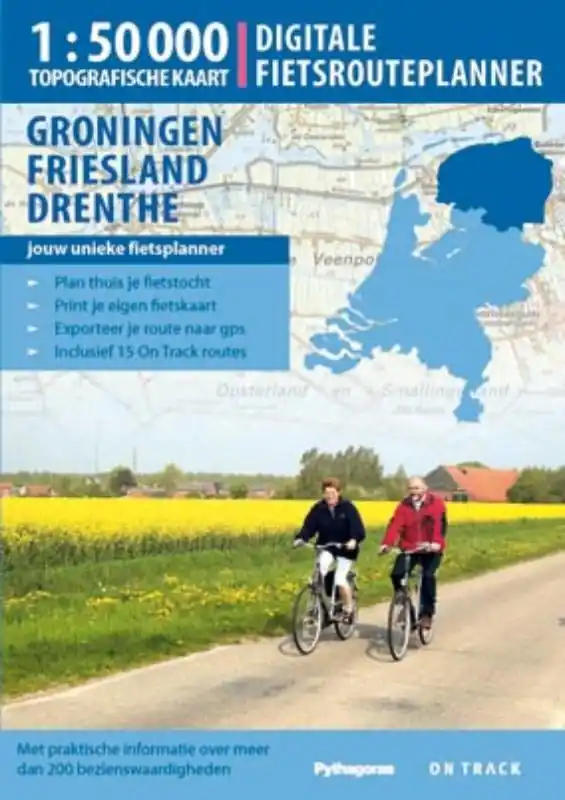 Digitale fietsrouteplanner Groningen - Friesland - Drenthe Meest Verkocht