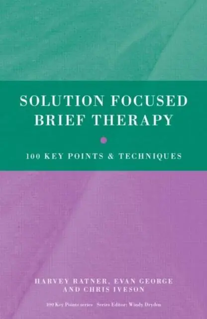 Merkproduct Solution Focused Brief Therapy / 1st Edition