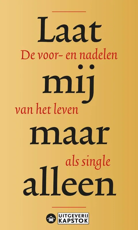 Gratis Retour Laat mij maar alleen / Druk 1