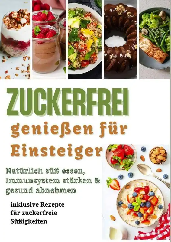 Gecertificeerd Zuckerfrei genießen für Einsteiger: Natürlich süß essen, Immunsystem stärken & gesund abnehmen – inklusive Rezepte für zuckerfreie Süßigkeiten / 1 Edition