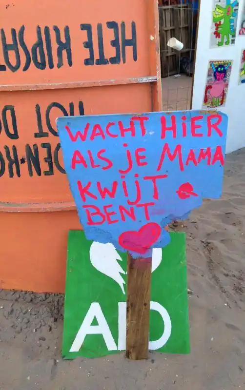 Laatste Versie Wacht hier als je mama kwijt bent / Druk 1