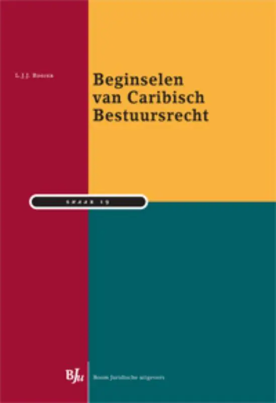 Uitverkoop Beginselen van Caribisch Bestuursrecht / Druk 1