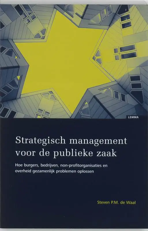 Voordeelprijs Strategisch management voor de publieke zaak / Druk 1