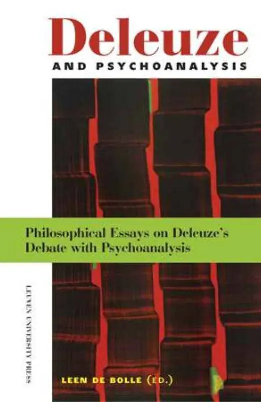Snelle Levering Deleuze and Psychoanalysis / 1st Edition