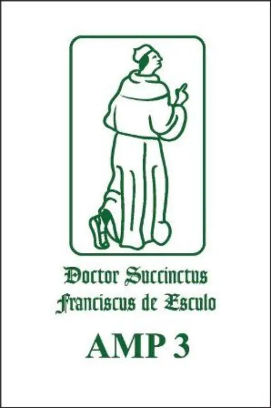 Direct Beschikbaar Francisci de Marchia / 1st Edition