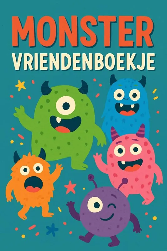 Gecertificeerd Monster Vriendenboekje / Druk 1