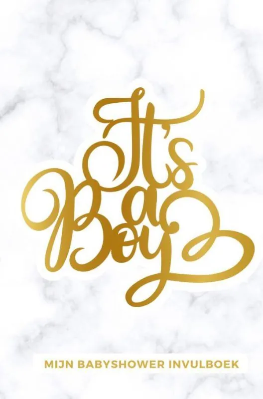 Mijn Babyshower Invulboek – Ook geschikt als Babyshower Gastenboek / Druk 1 Nu Kopen