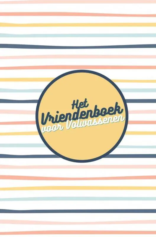 Beperkt Aanbod Het vriendenboek voor volwassenen / Druk 1