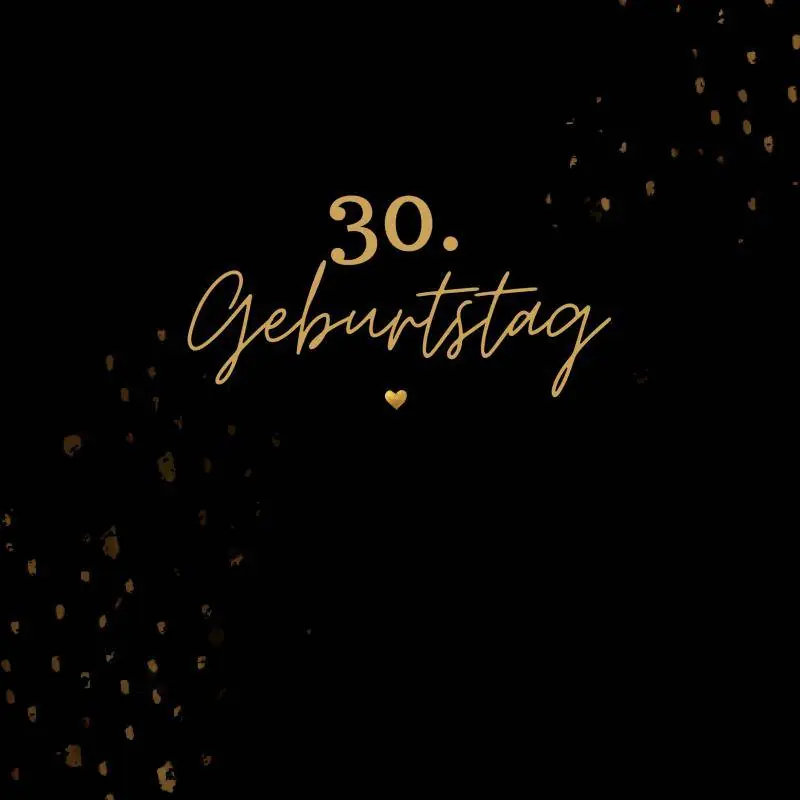 30. Geburtstag- Gästebuch Blanko / 1 Edition Aanbieding