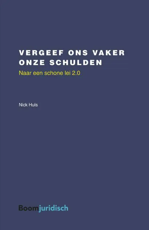 Bestseller Vergeef ons vaker onze schulden / Druk 1