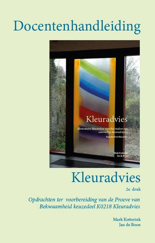 Exclusieve Aanbieding Docentenhandleiding kleuradvies / Druk 2 (2e)