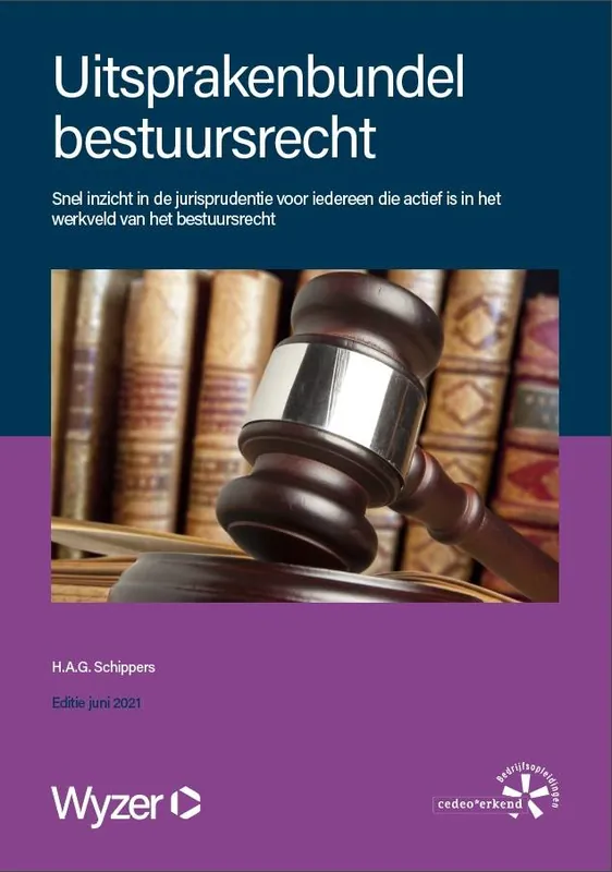 Uitsprakenbundel bestuursrecht / Druk 4 Bestseller