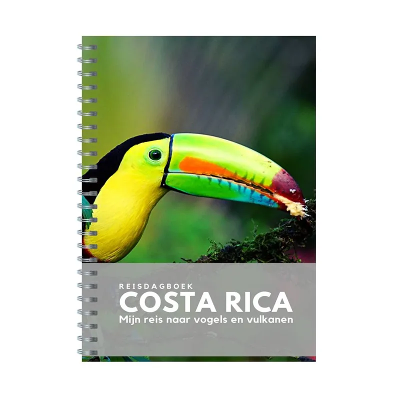 Reisdagboek Costa Rica / Druk 1 Hoge Kwaliteit