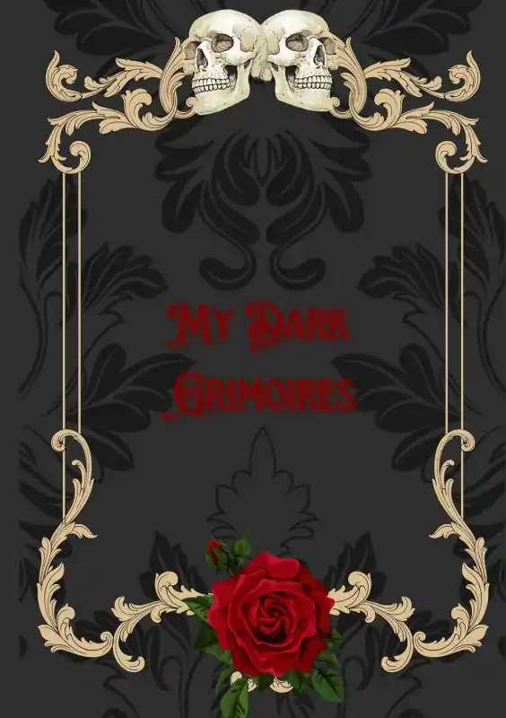 My Dark Grimoires | Gothic notebook / Druk 1 Goedkoop