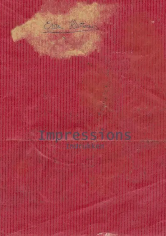 Impressions / 1st Edition Flitsaanbieding