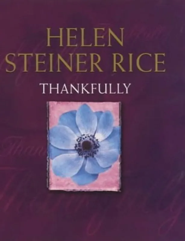 Thankfully - Helen Steiner Rice Veilige Betaling