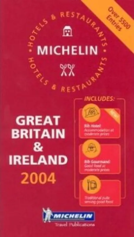 GREAT BRITAIN AND IRELAND HOTELS/RES ING - Michelin Travel Publications Laatste Kans